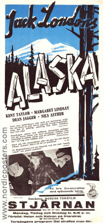 Alaska 1944 movie poster Kent Taylor Margaret Lindsay John Carradine George Archainbaud