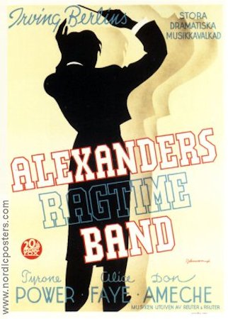 Alexander´s Ragtime Band 1938 poster Tyrone Power
