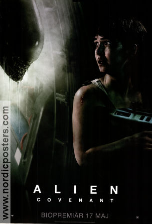 Alien: Covenant 2017 poster Michael Fassbender Ridley Scott
