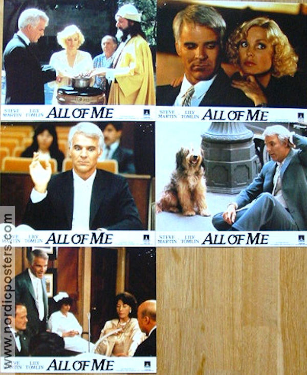 All of Me 1984 large lobby cards Steve Martin