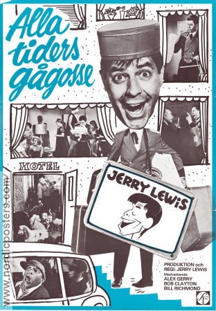The Bellboy 1960 poster Alex Gerry Jerry Lewis
