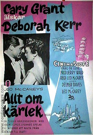 An Affair to be Remembered 1957 poster Cary Grant