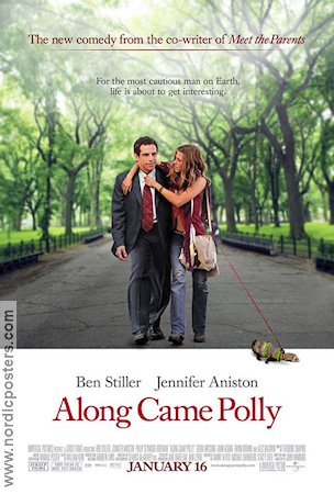 Along Came Polly 2003 movie poster Ben Stiller Jennifer Aniston