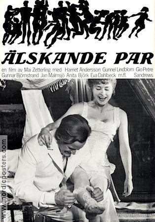 Loving Couples 1964 poster Jan Malmsjö Mai Zetterling
