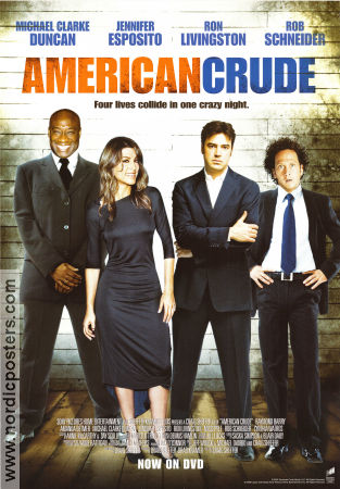 American Crude DVD 2008 video poster Raymond J Barry Craig Sheffer