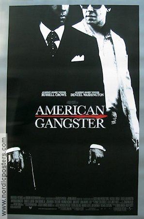 American Gangster 2007 poster Russell Crowe Ridley Scott