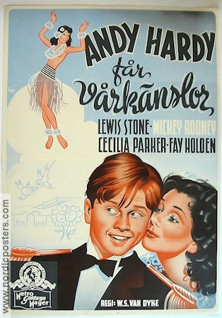 Andy Hardy Gets Spring Fever 1940 poster Mickey Rooney