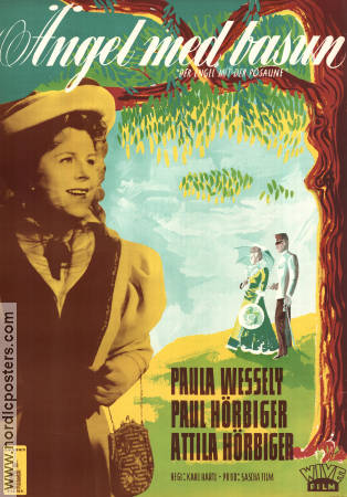 Der Engel mit der Posaune 1948 poster Paula Wessely Karl Hartl