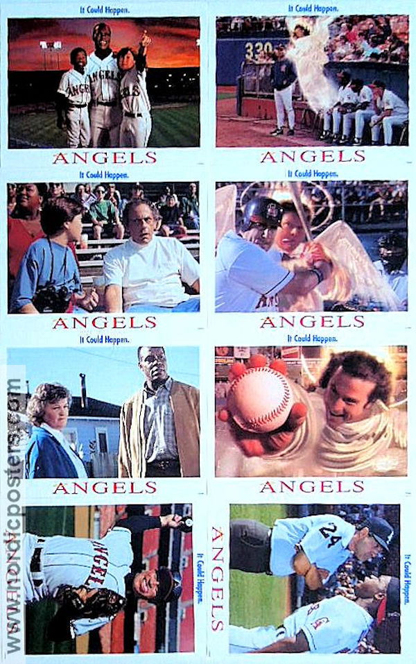 Angels in the Outfield 1994 lobby card set Danny Glover