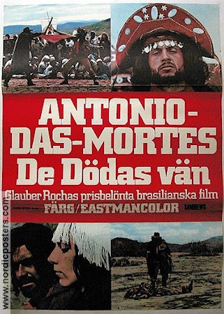 Antonio Das Mortes 1969 movie poster Glauber Rocha Country: Brazil