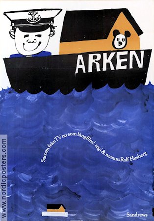 Arken 1965 movie poster Per Nordenström Margareta Ahlström Stina Hellquist Rolf Husberg Ships and navy Artistic posters From TV