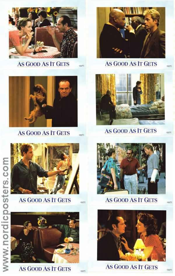 As Good as it Gets 1997 lobby card set Jack Nicholson