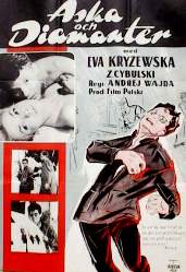 Popiol i diament 1961 movie poster Eva Kryzewska Andrzej Wajda Country: Poland