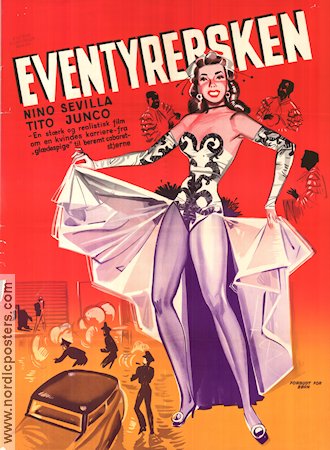 Aventurera 1950 poster Nino Sevilla