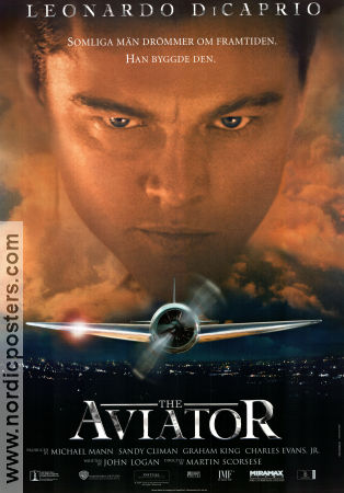 The Aviator 2004 poster Leonardo di Caprio Martin Scorsese