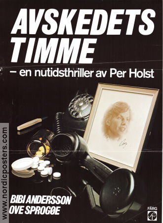 Afskedens time 1973 poster Bibi Andersson Per Holst