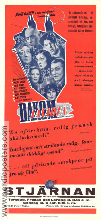 Bakom fasaden 1939 poster Erich von Stroheim Lucien Baroux Jules Berry André Lefaur Georges Lacombe