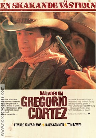 The Ballad of Gregorio Cortez 1982 poster Edward James Olmos Robert M Young