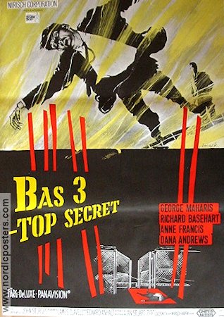 The Satan Bug 1965 movie poster George Maharis Richard Basehart Anne Francis John Sturges Writer: Alistair Maclean