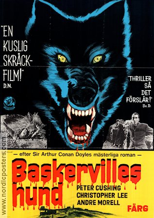 The Hound of Baskervilles 1960 poster 