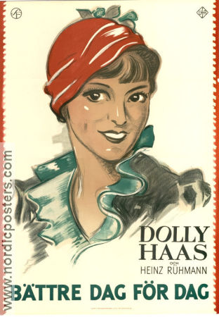 Es wird schon wieder besser 1932 movie poster Dolly Haas Heinz Rühmann Kurt Gerron