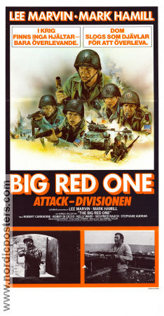 The Big Red One 1980 movie poster Lee Marvin Mark Hamill Robert Carradine Samuel Fuller War
