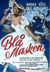 Maske in blau 1953 movie poster Marika Rökk
