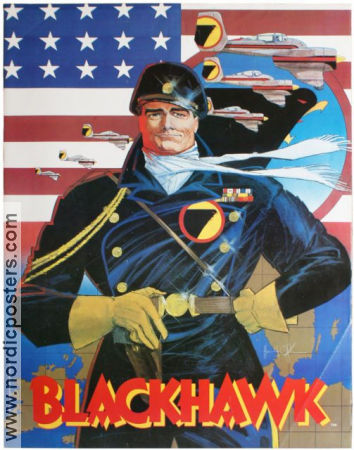 Blackhawk 1987 poster Find more: DC Comics Find more: Comics
