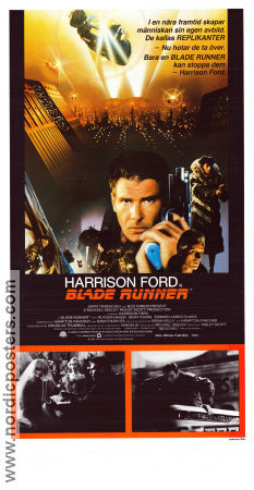 Blade Runner 1982 poster Harrison Ford Ridley Scott