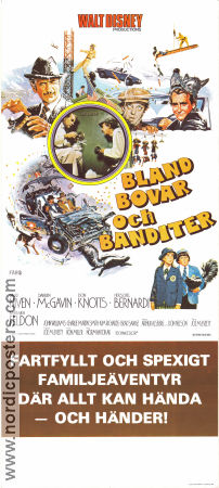 Bland bovar och banditer 1976 poster David Niven Darren McGavin Don Knotts Norman Tokar