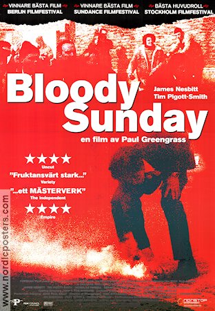 Bloody Sunday 2002 movie poster Paul Greengrass James Nesbitt Tim Pigott-Smith