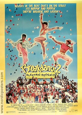 Breakdance 2 Electric Boogaloo 1984 poster Lucinda Dickey