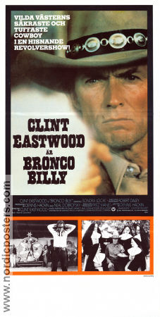 Bronco Billy 1980 movie poster Sondra Locke Geoffrey Lewis Clint Eastwood Circus