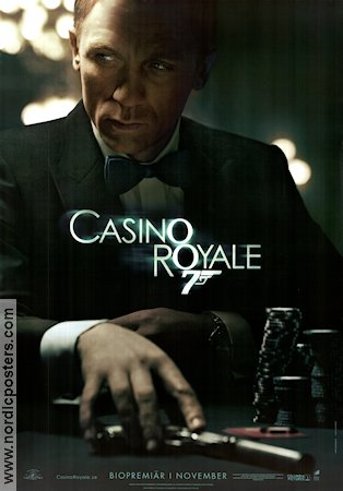 Casino Royale 2006 poster Daniel Craig Martin Campbell