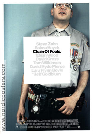 Chain of Fools 2000 movie poster Steve Zahn Salma Hayek Jeff Goldblum Pontus Löwenhielm
