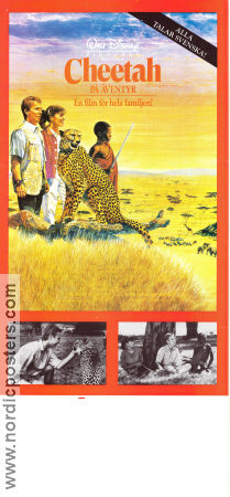 Cheetah 1989 movie poster Keith Coogan Lucy Deakins Colin Mothupi Find more: Africa Cats