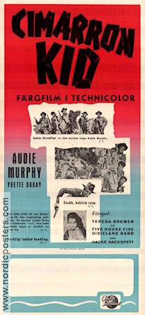 The Cimarron Kid 1952 poster Audie Murphy Budd Boetticher