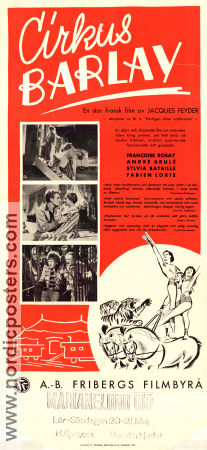 Les gens du voyage 1939 movie poster Francoise Rosay André Brulé Jacques Feyder Circus