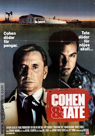 Cohen and Tate 1988 movie poster Roy Scheider Adam Baldwin Harley Cross Eric Red