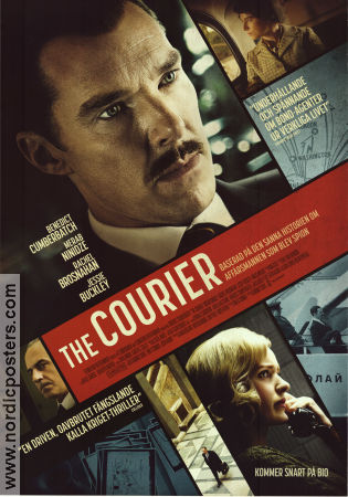 The Courier 2020 movie poster Benedict Cumberbatch Merab Ninidze Rachel Brosnahan Dominic Cooke