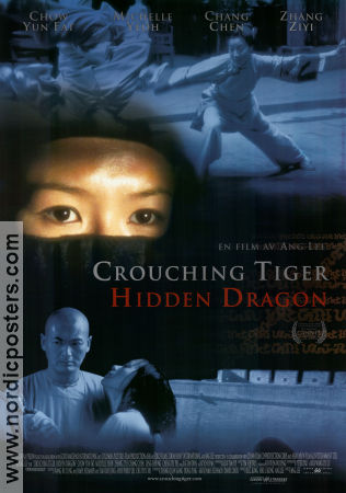 Crouching Tiger Hidden Dragon 2000 poster Chow Yun Fat Ang Lee