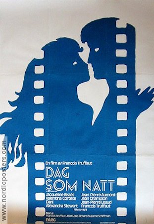 La Nuit Americaine 1973 movie poster Jacqueline Bisset Francois Truffaut Artistic posters