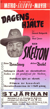 Dagens hjälte 1948 poster Red Skelton Brian Donlevy Arlene Dahl Edward Sedgwick