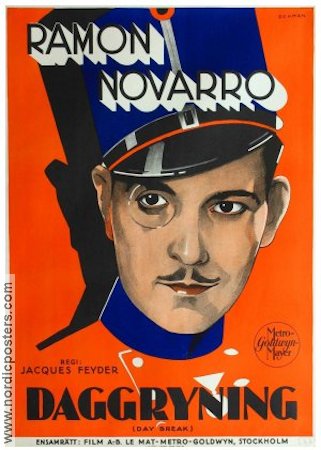 Daybreak 1931 movie poster Ramon Navarro