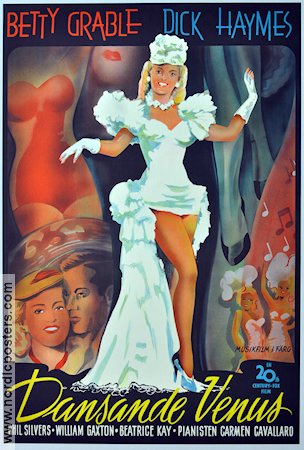 Diamond Horseshoe 1945 movie poster Betty Grable Musicals