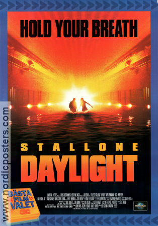 Daylight VHS 1996 video poster Sylvester Stallone Rob Cohen