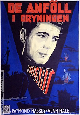Action in the North Atlantic 1943 poster Humphrey Bogart