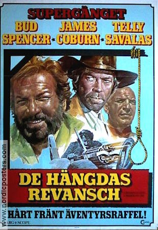 A Reason to Live 1972 movie poster Bud Spencer James Coburn Telly Savalas