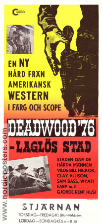 Deadwood 76 1965 poster Arch Hall Jr Jack Lester La Donna Cottier James Landis