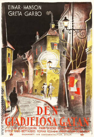 Die freudlose Gasse 1925 poster Asta Nielsen GW Pabst
